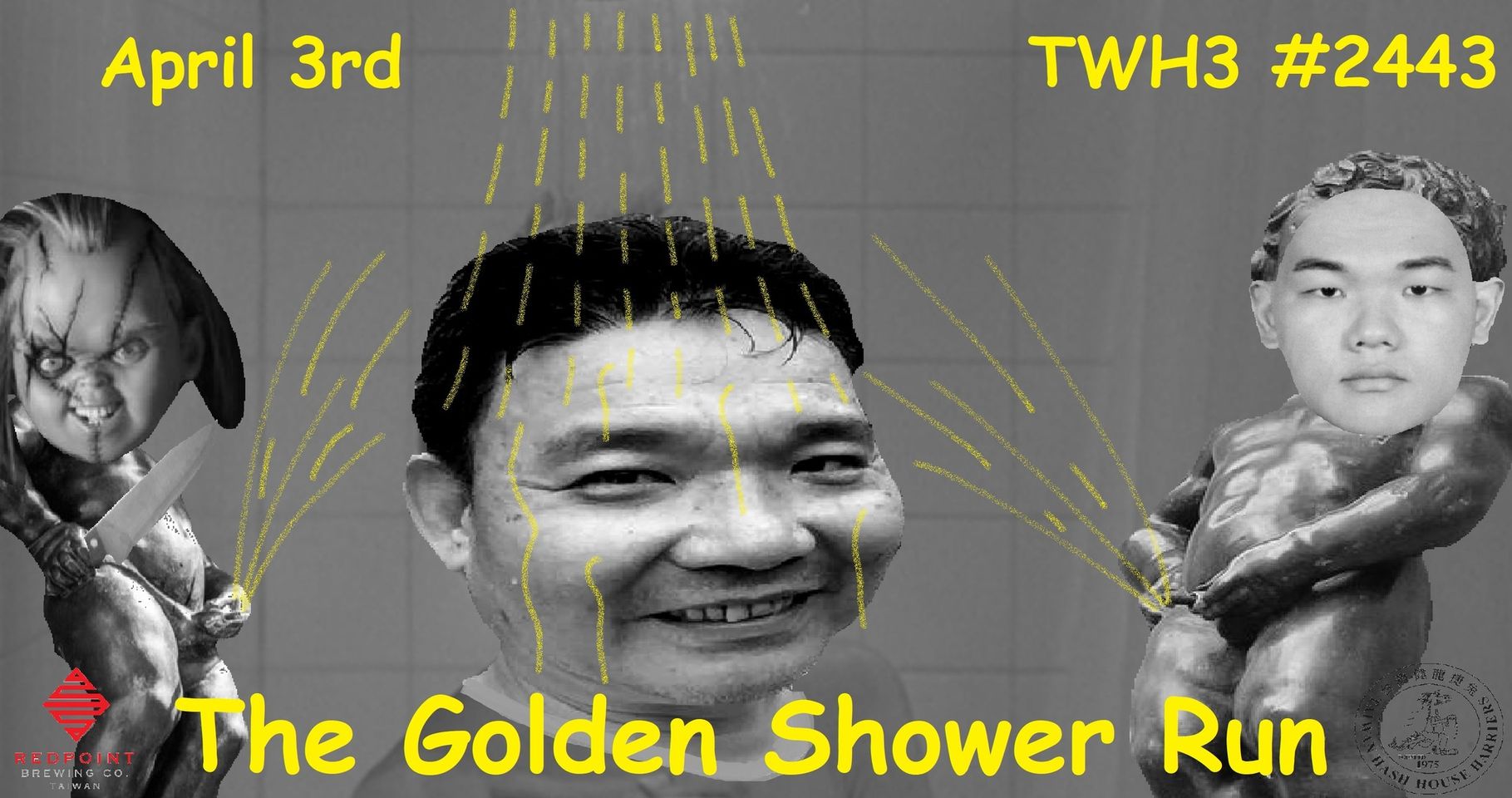 #2443 - The Golden Shower Run
