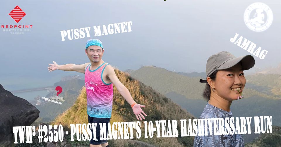 #2550 - Pussy Magnet's 10-year Hashiverssary Run